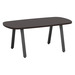 SIGAR7635N - 6 ft. Arena Conference Table w/Black Metal VA Leg