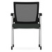 3703 PROPEL GUEST CHAIR - Chrome, Black, and Charcoal