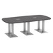 PALAR7636N-BRUSHED - 8ft. Arena Conference Table with Palmer Base - Brushed 