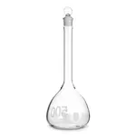 KIMBLE KIMAX Class A Volumetric Flask with Glass Stopper