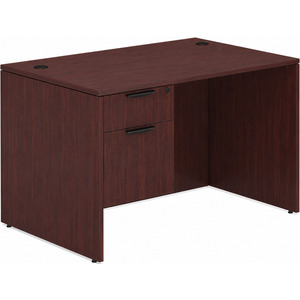 CLASD1015- Classic Desk 48" X 30" with Box/File Pedestal- Mahogany