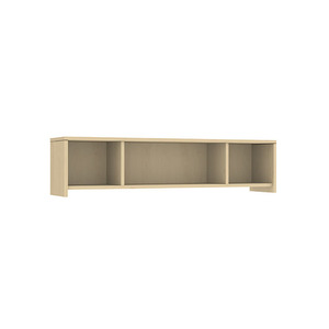 PL2044OH 71" WALL MOUNTED OPEN HUTCH- MAPLE