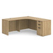 CLALD1003 Left 71"x71" Classic L-Shape Desk- Aspen