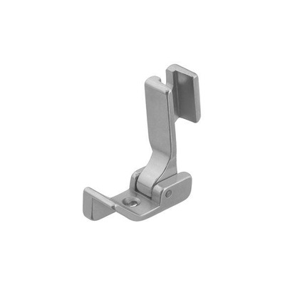 Spring Hinged Edge Guide Hemming Presser Foot with Hem Size up to 1/4 Inch, Screw-On