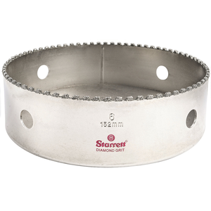 STARRETT KD0600-N 6'' (152mm) Diamond Grit Hole Saw