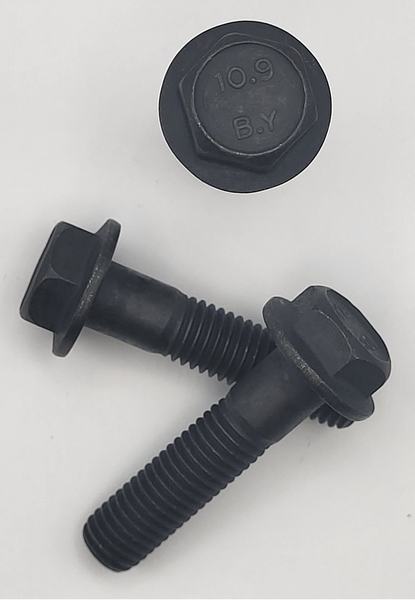 M12 - 1.75 X 50MM DIN 6921 HEX FLANGE SCREW 10.9 ZINC PHOSPHATE
