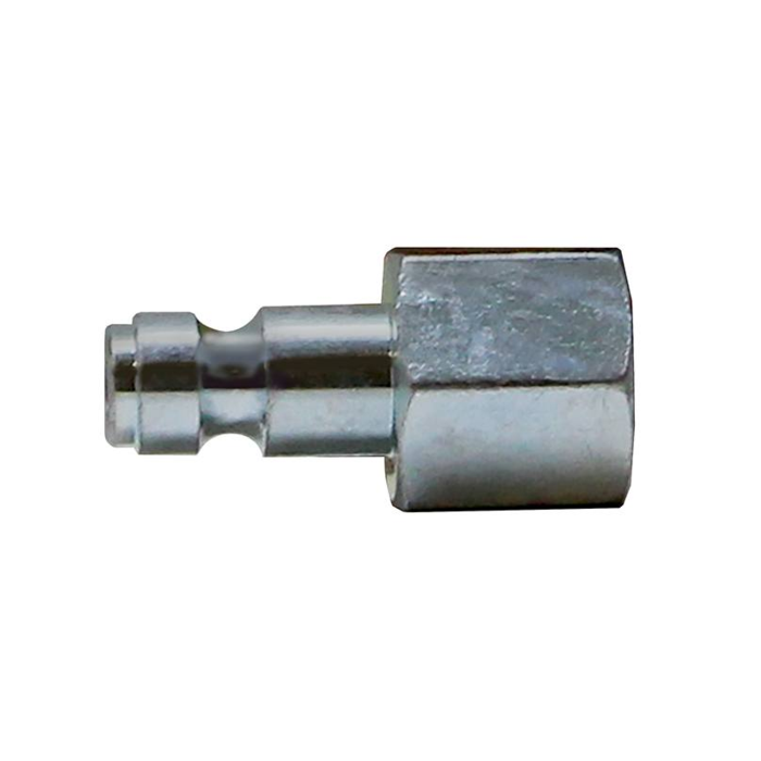 Automotive Steel Air Plug (1/4"Plug, 3/8 Female NPT) Bulk Packed