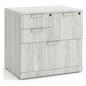 PL114 30"w LATERAL BBF COMBO- SILVER BIRCH
