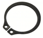 ROTOR CLIP DSH-25 ST PD -REF- 25MM SHAFT 23.2MM FREE DIN 471 EXTERNAL RETAINING RING 1070 - 1090 STEEL BLACK PHOSPHATE & OIL