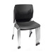 3084 STACKING GUEST CHAIR- BLACK
