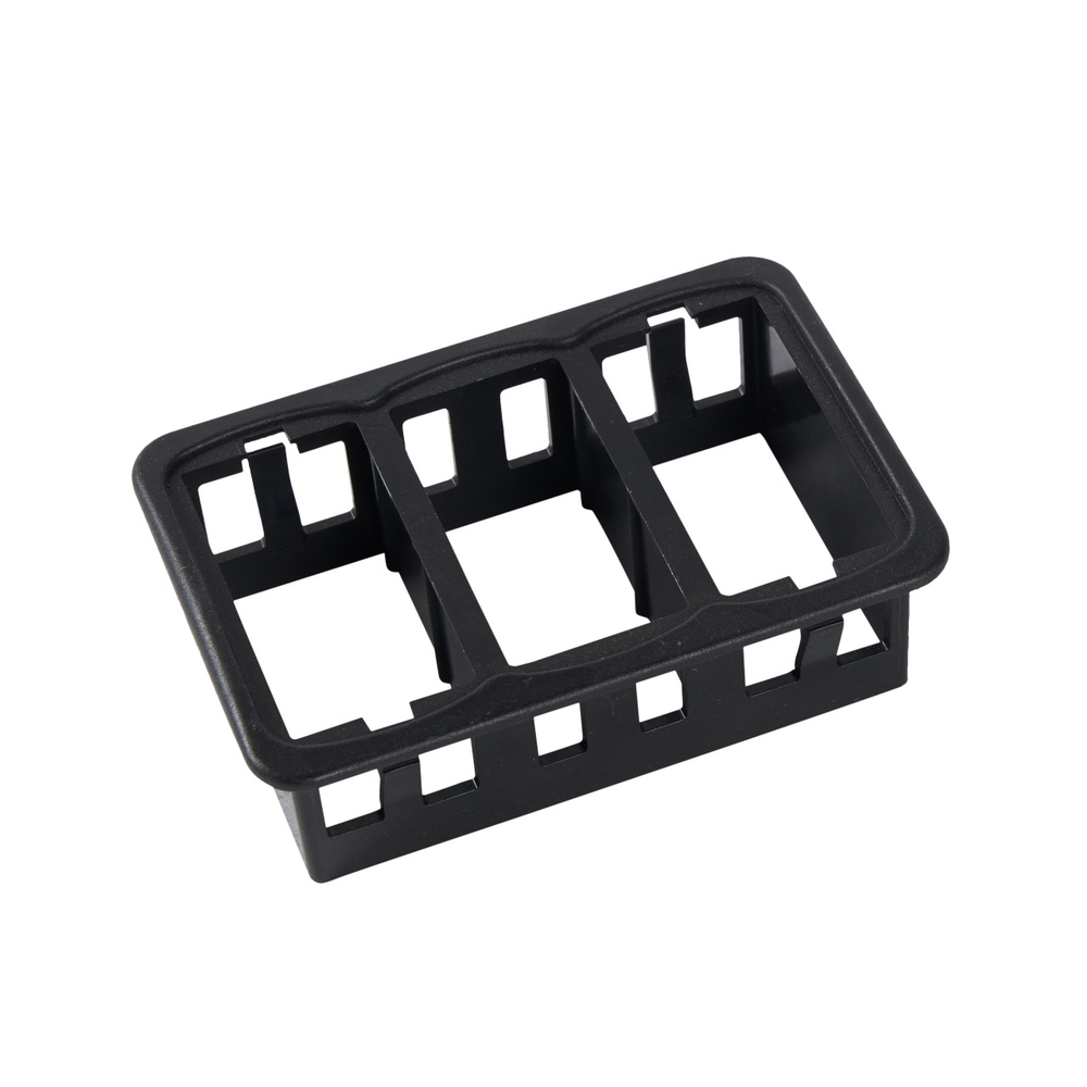 Tennant/Nobles - 4031384 - Bezel, Switch [3 Gang] (Replaces Tennant 1029951)