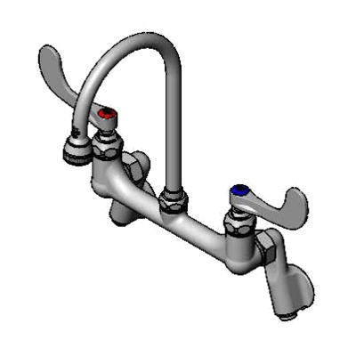 T&S Brass B-0355-04 Medical Faucet Wall Mount