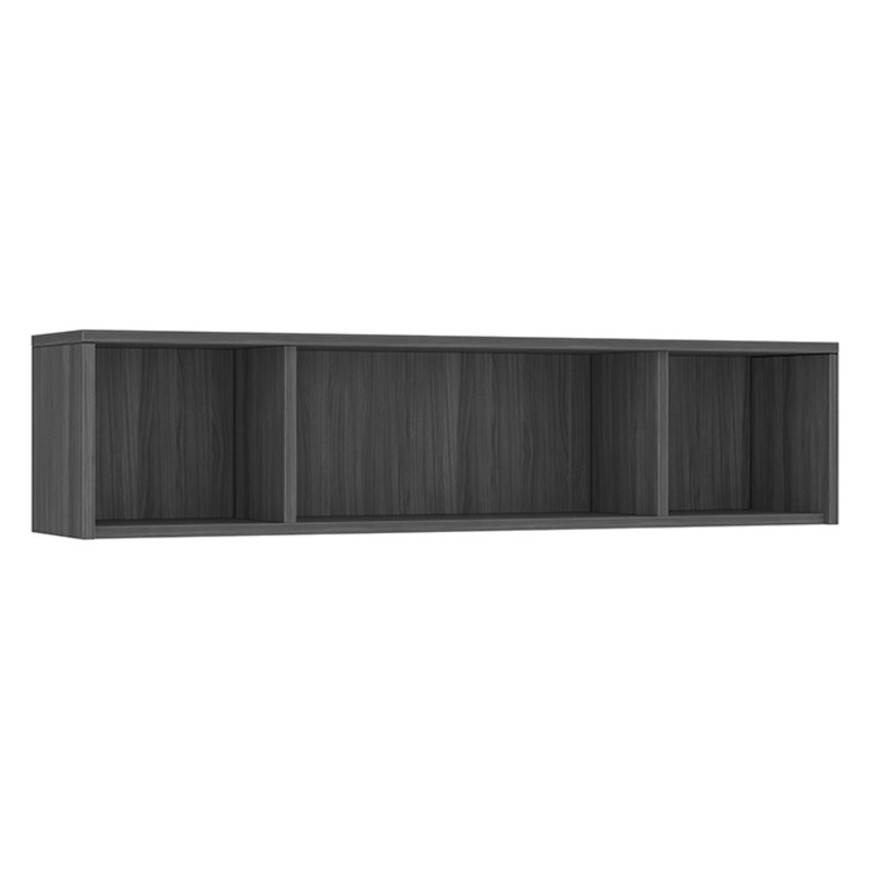 PL1044OH - 71" ELEMENTS SERIES OPEN HUTCH- Coastal Gray