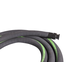 2" X 50' Green Stripe Shotcrete Hose with Heavy Duty Ends