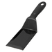 Cook's 6" x 3" Black High Heat Nylon Turner