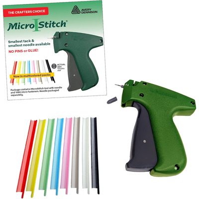 Avery Dennison MicroStitch Tacking Tool Starter Kit with Colored Fasteners