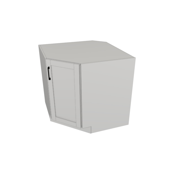 Providence Pure White Box Angle Sink Base Kit - 36"W X 34 1/2”H X 24”D