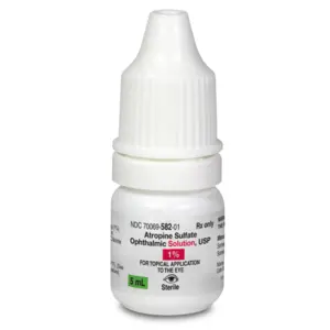 Atropine 1% 5mL Somerset NDC 70069058201