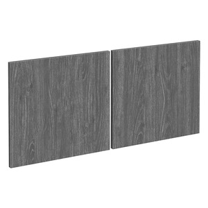  PL44LD - PAIR LAMINATE HUTCH DOORS - Newport Gray