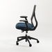 58811 KONFURB NUVÉ CHAIR - Black Frame w/Blue Seat