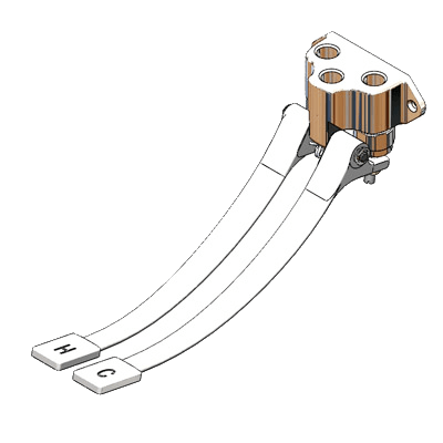 T&S Brass B-0504-SL Pedal Valve Double