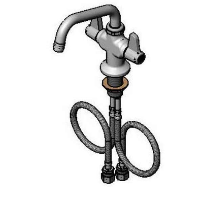 T&S Brass 5F-2SLF06 Equip Faucet Deck Mount