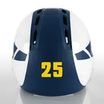 1 Color Custom Font Die Cut Number Decals