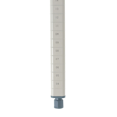 MetroMax MQ54PE Industrial Shelving Post, Epoxy Coated Steel, 54" H