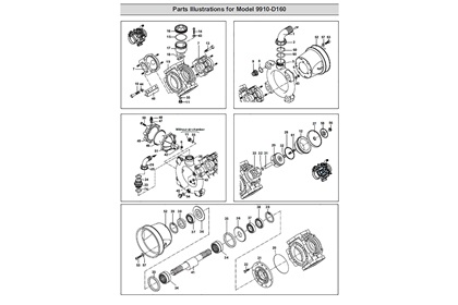 CCI - Liquid Pump Diagram Images & CCI Parts Lists