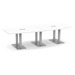 PALBS4237N - 10 ft. Classic Boat Shape Conference Table with Palmer Base