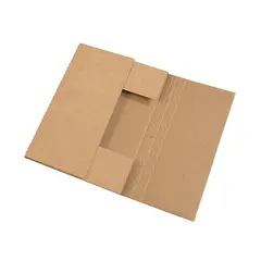 15 X 11.125 X 2" ECT32B CORRUGATED MAILER, EASY FOLD, 50/BD   MIBMROSK