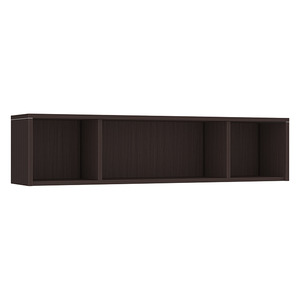 PL1044OH - 71" ELEMENTS SERIES OPEN HUTCH- Espresso