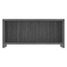 PL208OH 36" OPEN HUTCH - NEWPORT GRAY