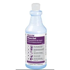 PHOZ GEL THICKENED BOWL & TILE CLEANER, CHERRY SCENT, 1 QUART, 12/CS  32200