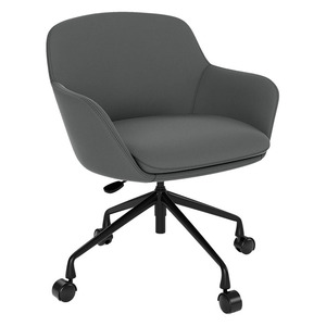 6921 GRAY MB GUEST SWIVEL CHAIR- GRAY