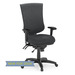 8014 Multi-Function Task Chair - Charcoal Fabric