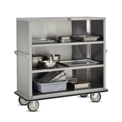 FWE/Food Warming Equipment UCE-415 Super Duty Queen Mary Enclosed Cart 24" X 50" Shelves