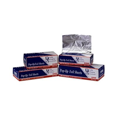 Durable Packaging 12" x 10-3/4" Aluminum Foil Sheets