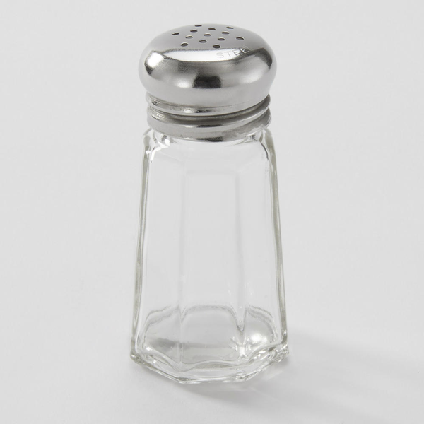 Glass Salt & Pepper Shakers