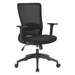 69021- FLINT LITE MID BACK CHAIR - Black