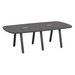 SIGAR7636N - 8 ft. Arena Conference Table w/Black Metal VA Leg