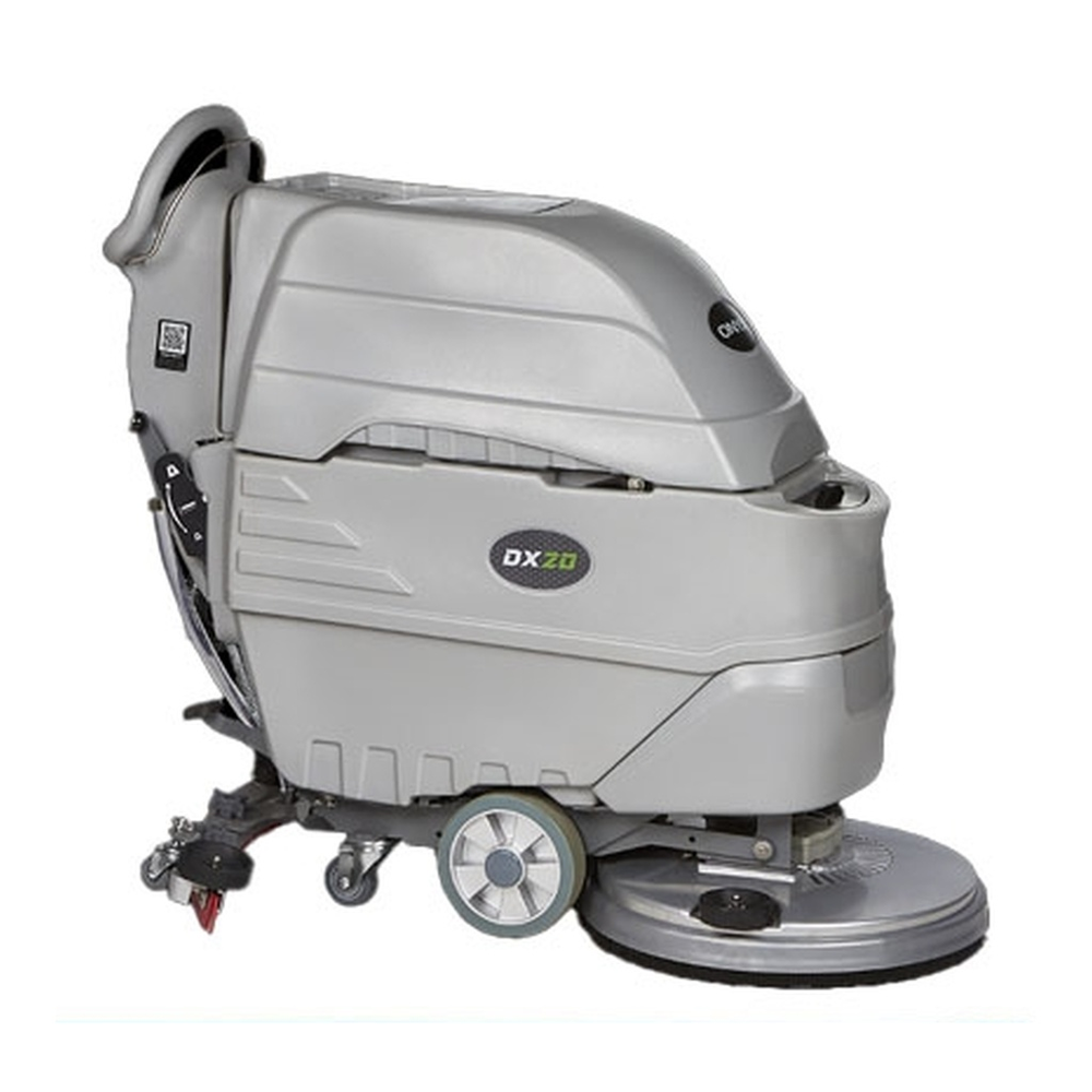 Onyx DX20 walk-behind disk scrubber, right side view