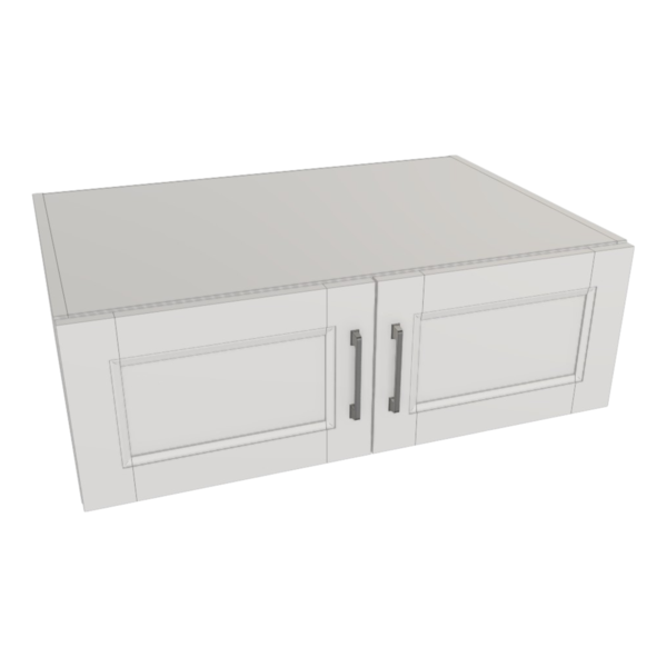 Vail Pure White Box  Wall Kit - 36"X 12"X 23.75"