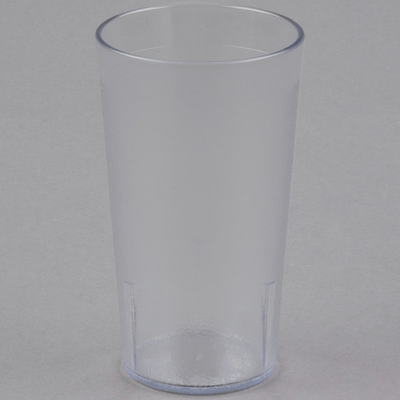Cambro 1200P2152 12.6 oz. Colorware Clear Tumblers