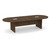  10' Classic Racetrack Conference Table with Slab Base - Modern Walnut