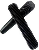 NO. 10" - 24 X 3/4" FULLY THREADED STRAIGHT ROD ALLOY STEEL 33-39 HRC PLAIN