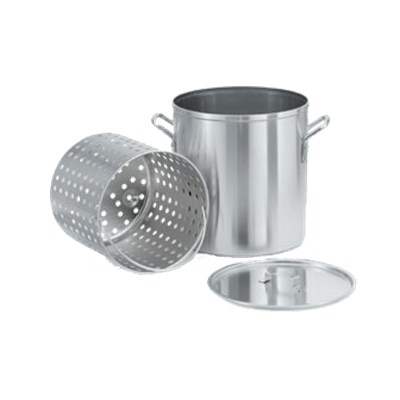 Vollrath 68270 Wear Ever Aluminum 40 Qt. Steamer/Boiler/Fryer Set
