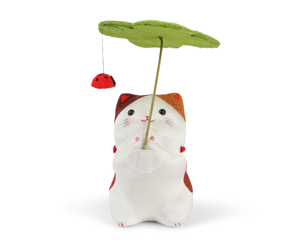Figurine Lucky Clover & Cat
