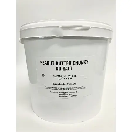 NUT BUTTER PEANUT CHUNKY NS | 28 LBS