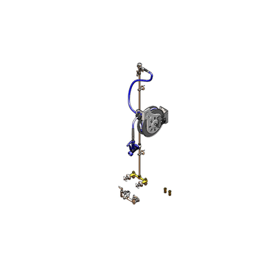 T&S Brass B-1454 Hose Reel Assembly Open